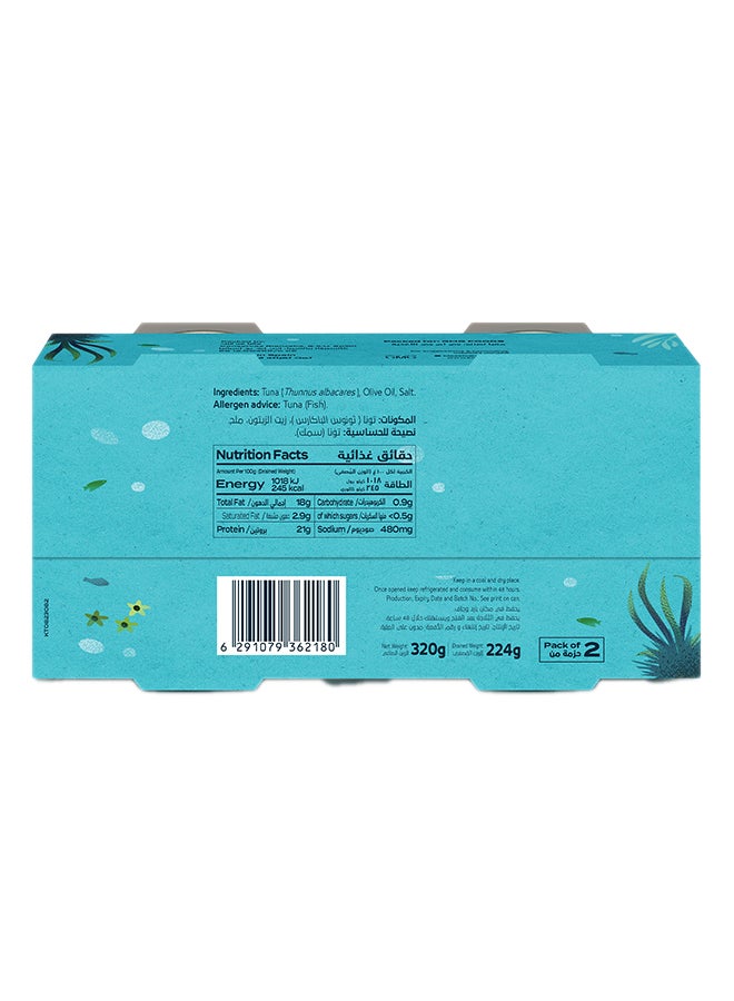 Klassic White Meat Tuna Solid Olive Oil 2 x 320g  - Image 2