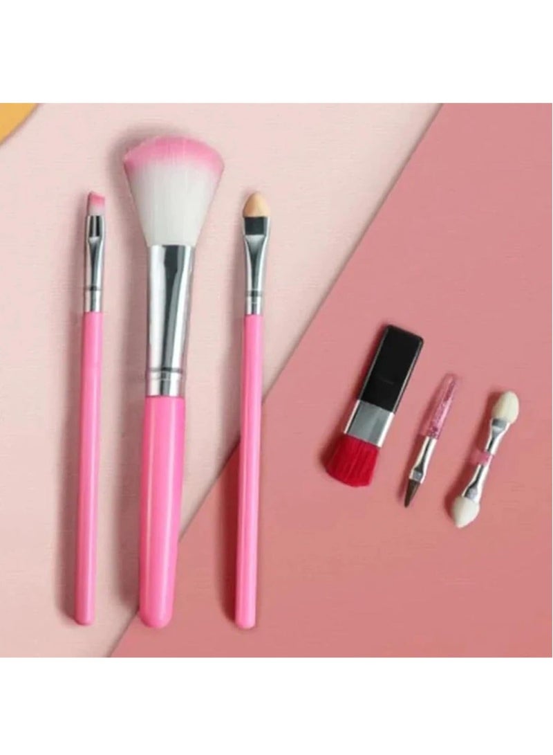 Kids Makeup Kit – Washable & Non-Toxic Real Makeup Set for Girls with Portable Cosmetic Box, Includes Eye Shadow, Blush, Lip Gloss & Nail Polish – Perfect Gift for Girls Ages 3–8 - Image 3