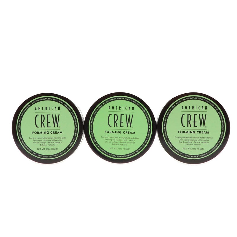 American Crew Forming Cream, 3.0 oz ( Pack of 3) - Image 1