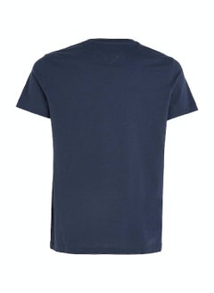 TOMMY HILFIGER Men's Original Jersey T-Shirt -  Cotton, Black  - Image 2