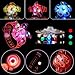 SCIONE 48 Pack LED Light Up Fidget Spinner Bracelets Glow in The Dark Party Favors for Kids 48 812 Treasure Box Toys for Classroom Birthday Gifts Easter Goodie Bags Stuffers for BoysGirls - Image 4