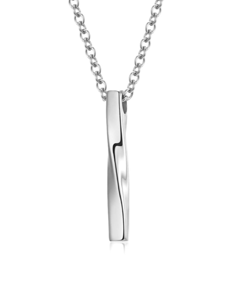Zbdroxygen 2pcs Pendant for Men, Chain for Manpendant for Men, Locket for Men Stylish, Fashion Accessories for Man and Boys, Gift for Birthday, Christmas, Anniversary, 60cm Length, Black and Silver - Image 4