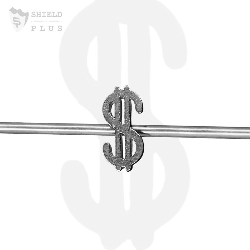 SHIELD PLUS 316L Industrial Ear Piercing Barbell 14G Surgical Steel 38 mm Unisex Cartilage Jewelry (1 Piece) - Image 3