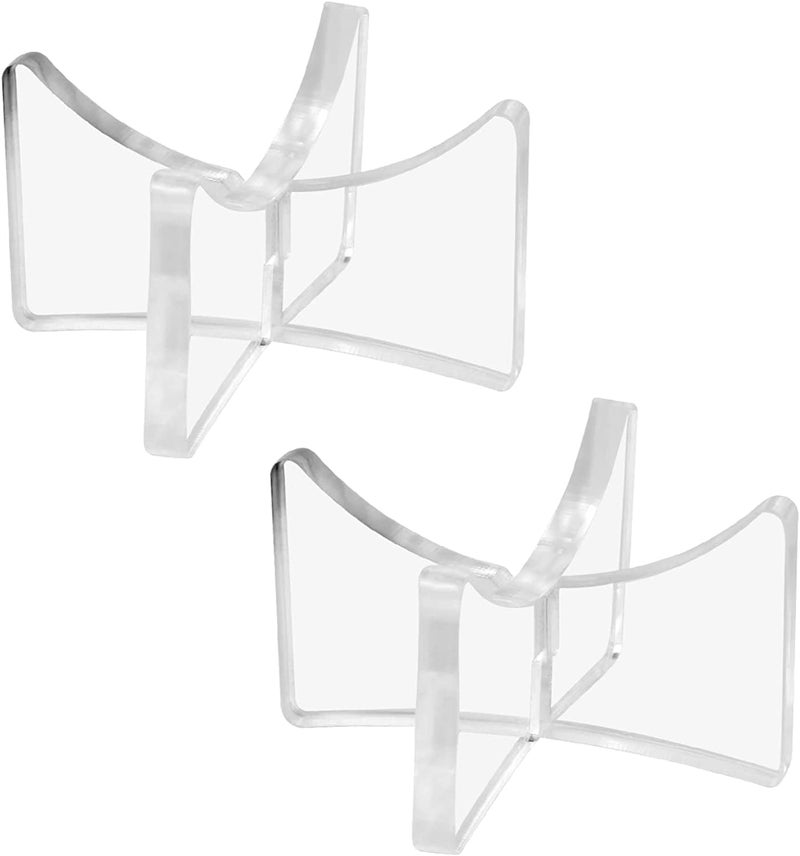 Anistuff Acrylic Transparent Ball Display and Storage Rack Golf Soccer Footbal Tennis Cricket Ball Stand Holders (Pack of 16) - Image 3