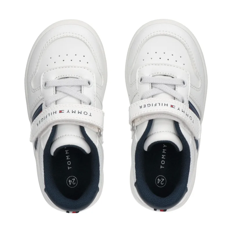تومي هيلفيغر Kids Casual Low Top Sneakers
