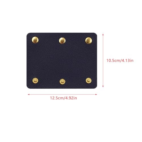 ArrErr 4 Pack Tote Bag Top Handle Pads with 3 Snaps Non Slip Shoulder Straps Wrap Cover Grips for Tote Top Handle Bag Underarm Purse Shoulder Bags Handbags Keeps Double Handles Together - Image 2