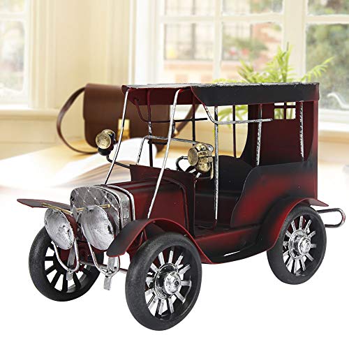 Sanpyl Old Vintage Car Model, Antique Car Miniature Arts Craft for Home Office Desk Shelf Decoration Gift Idea - Image 4