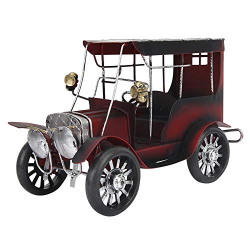 Sanpyl Old Vintage Car Model, Antique Car Miniature Arts Craft for Home Office Desk Shelf Decoration Gift Idea - Image 1