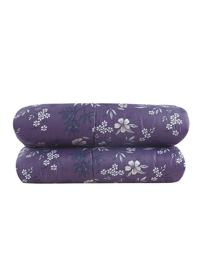 Hours - Horse comforter set with durable and soft fabric two sides with a floral pattern 6 pieces king size - Image 1