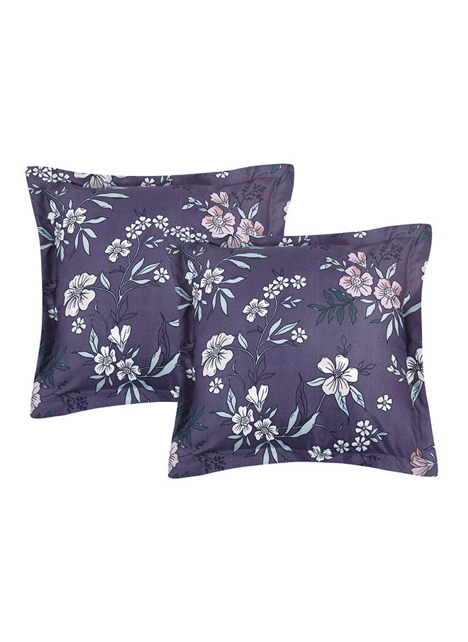 Hours - Horse comforter set with durable and soft fabric two sides with a floral pattern 6 pieces king size - Image 1