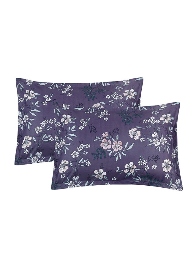 Hours - Horse comforter set with durable and soft fabric two sides with a floral pattern 6 pieces king size - Image 1