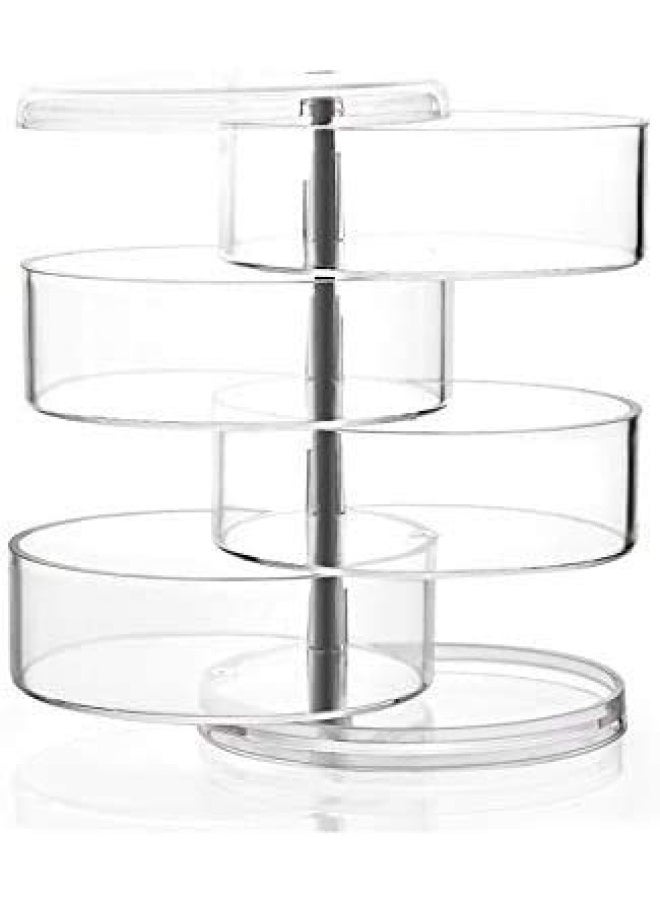 CONHENCI Stackable Storage Hair Accessories Organizer Jewellery Trays Clear Accessories Containers  - Image 4