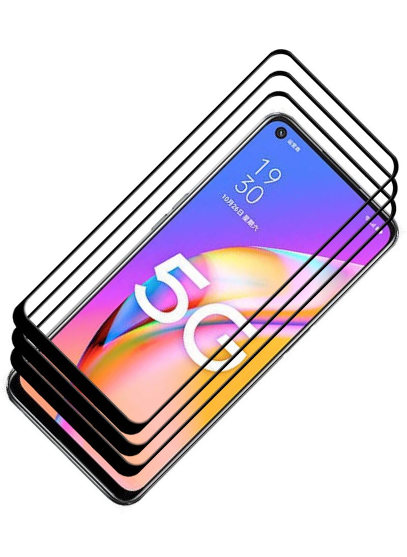 ACLIX 3 Pieces Antistatic ESD Dustproof Premium Quality High Definition Tempered Glass Screen Protector Designed For Oppo A93 5G - Image 1