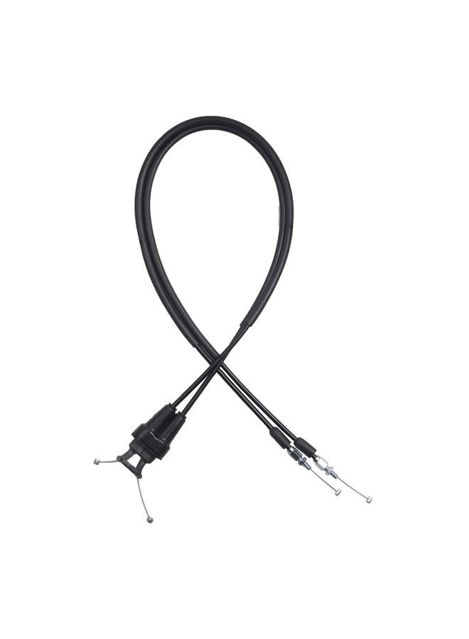 MotoMaster Motorcycle Control Cable Throttle Cable A B (Pull and Push) Compatible with KTM EXC 150 TPI/XC-W 150/ EXC 250/300 /XC 250/300/ 55402091000/ Husqvarna TE 150//250/300 TX 300/300i/ 55402091000 - Image 1