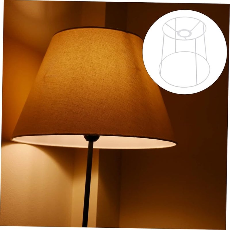 عربست إطار ظلال مصباح حديدي عصري للتركيب الذاتي لمصابيح الطاولة والأرضية، سهل التجميع، ديكور للمنزل والمقهى - Image 4