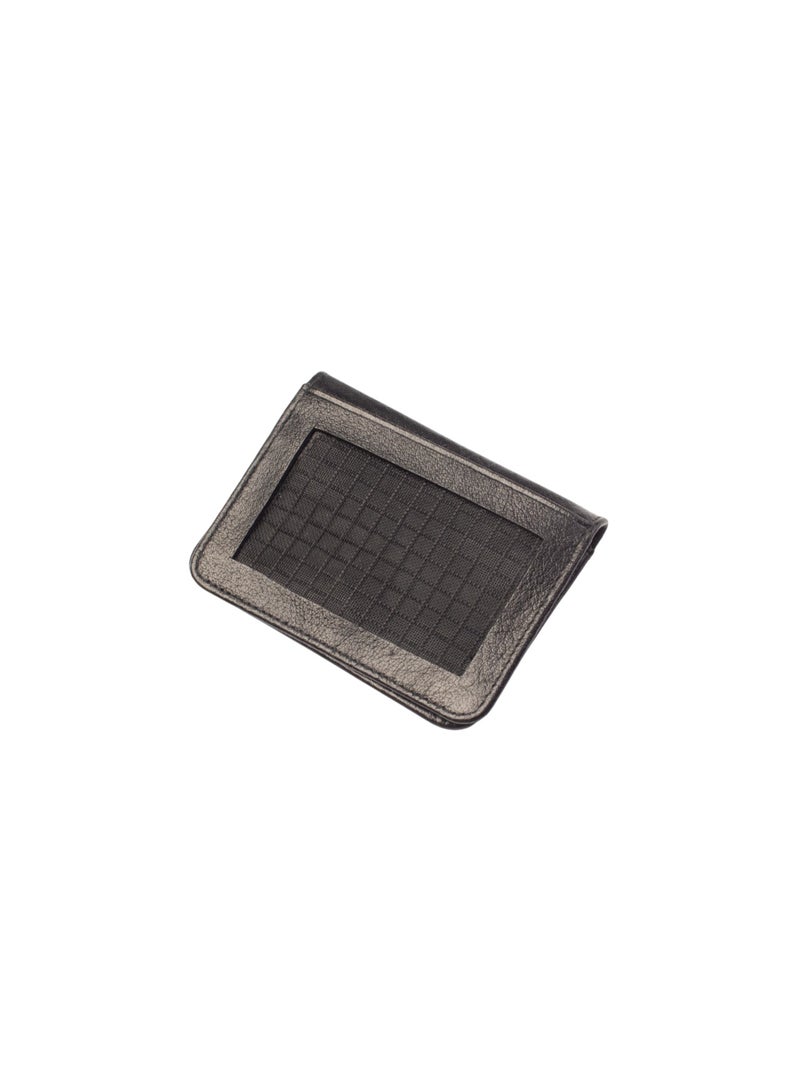 Decov Genuine Leather Card Holder Wallet, 10 Card Slots, Multiple Compartments, Brown - Image 2