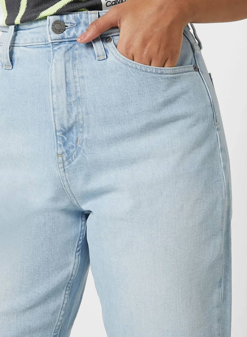 CALVIN KLEIN High Waist Shorts