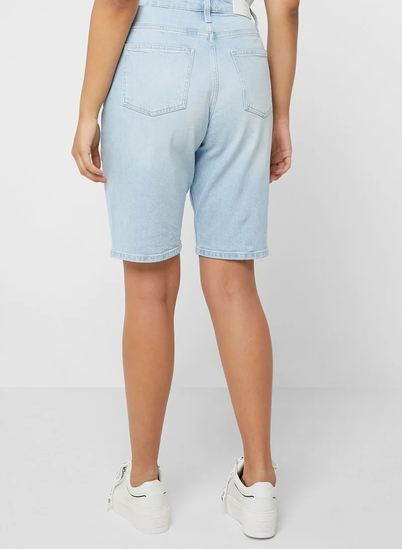 CALVIN KLEIN High Waist Shorts