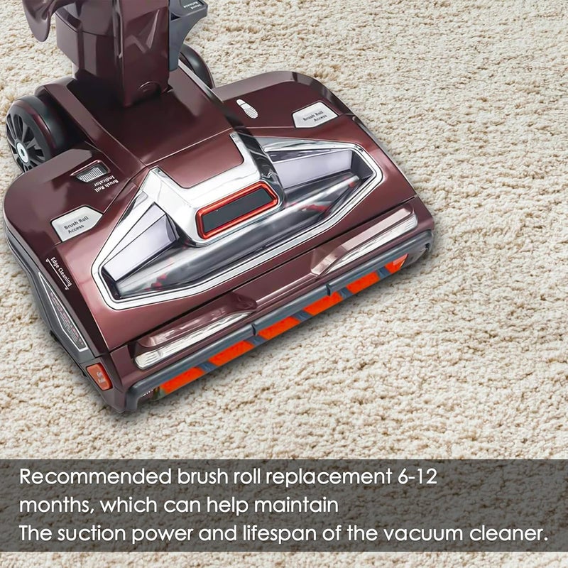 Coodss Replacement Roller Brush Kit Compatible with Shark NV800,NV800W,NV801,NV801Q,NV803,UV810,HV380,HV381,HV382,HV384 Vacuum Cleaner (1 Soft Roller Brush + 1 All-Surface Roller Brush) - Image 4