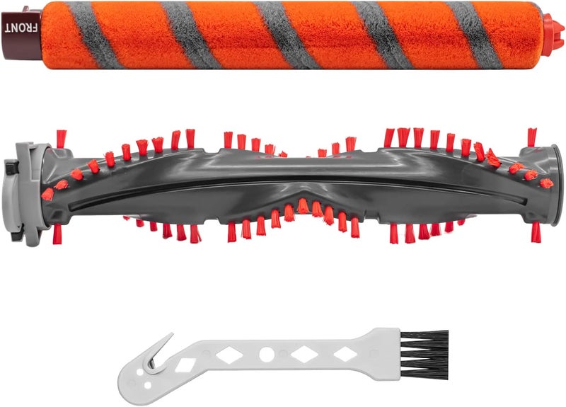 Coodss Replacement Roller Brush Kit Compatible with Shark NV800,NV800W,NV801,NV801Q,NV803,UV810,HV380,HV381,HV382,HV384 Vacuum Cleaner (1 Soft Roller Brush + 1 All-Surface Roller Brush) - Image 1