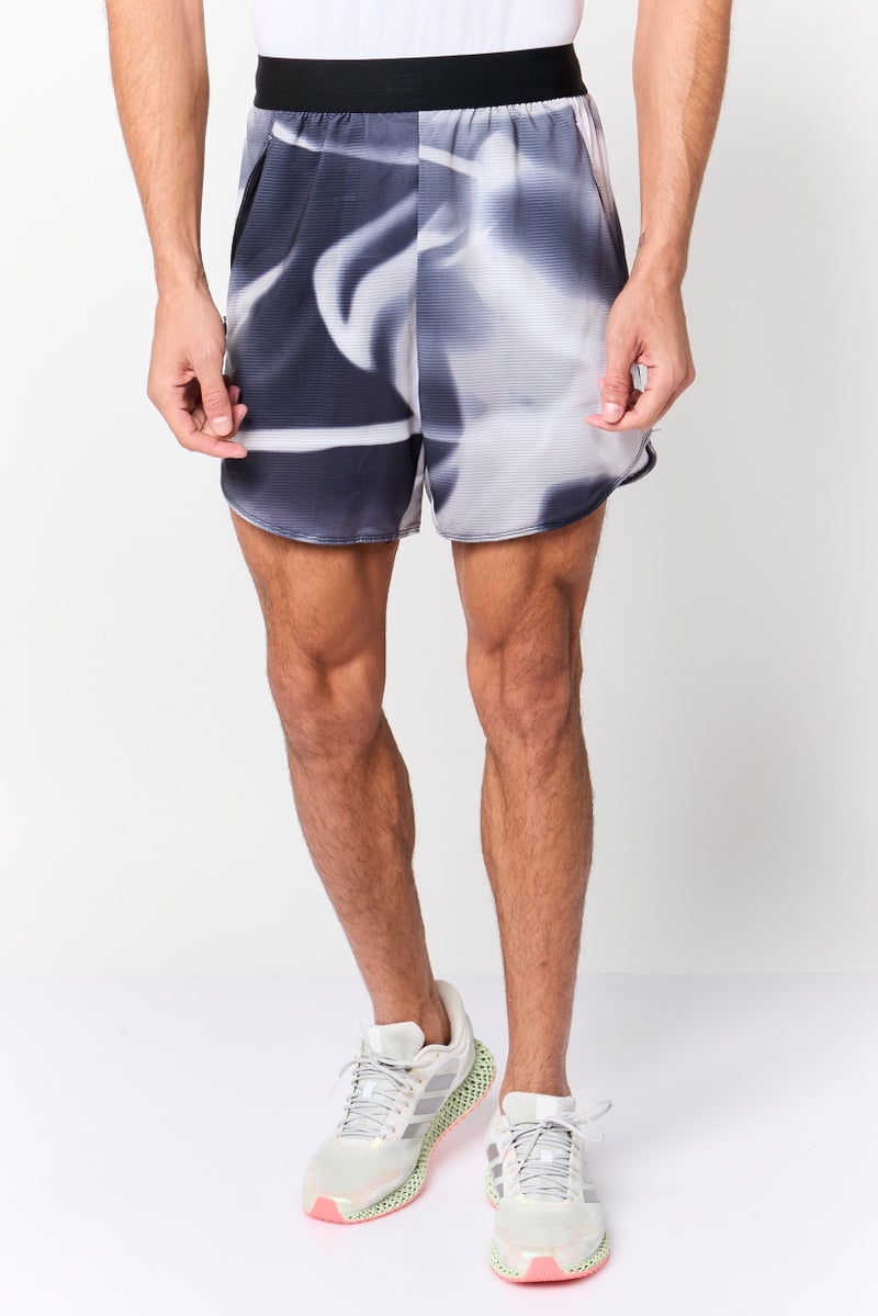 Adidas Men Sportswear Fit 5 Inseam Training Shorts, Multicolor - Image 1