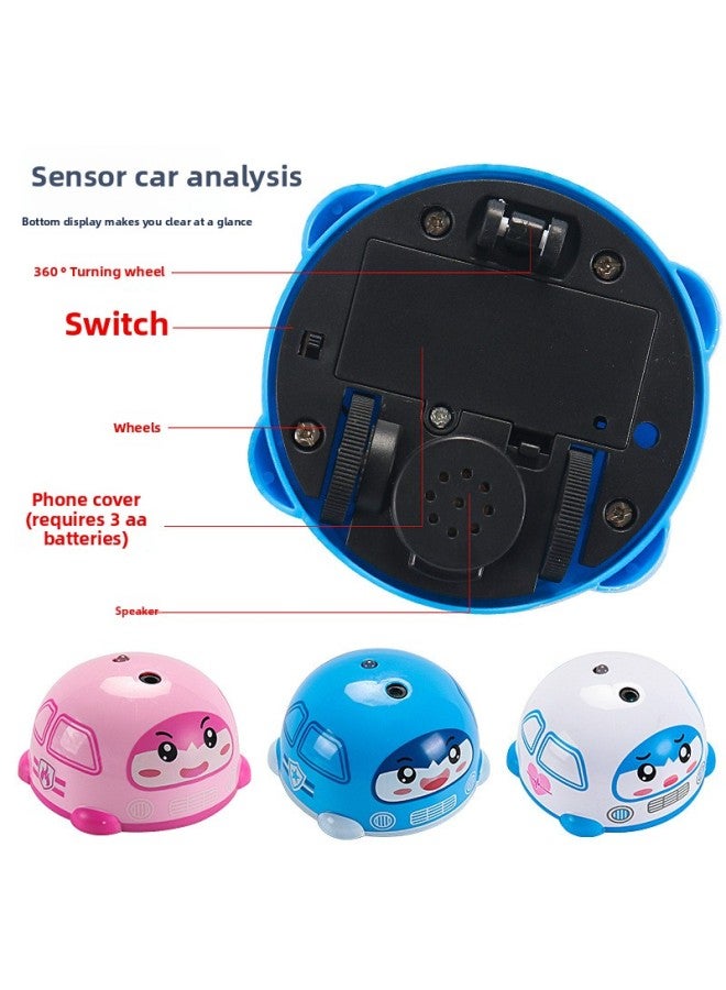 Special Electric Cartoon Somatosensory Car Gesture Intelligent Induction Cartoon Car Outbreak Pet Children's Toy Gift-Color:Pink  - Image 5