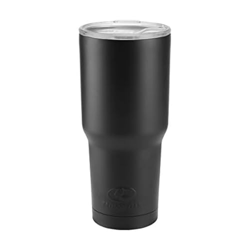 Mossy Oak 5189568 Double Wall Stainless Steel Insulated Tumbler, 30-Ounce, Black - Image 1