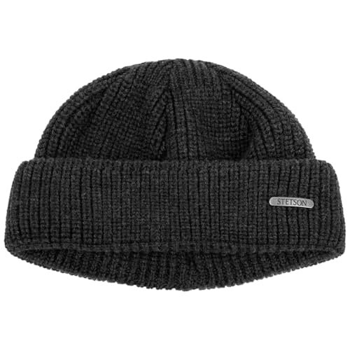 Stetson Nashville Knit Docker Cap Women/Men Anthracite One Size - Image 5