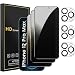 Romkasi 3 Pack Privacy Screen Protector for iPhone 12 Pro Max 67 Inch with 3 Pack Camera Lens Protector Anti Spy Tempered Glass Film AntiScratch Touch Sensitive Case Friendly - Image 2