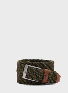 Logo Allocated Hole Elastic Belt