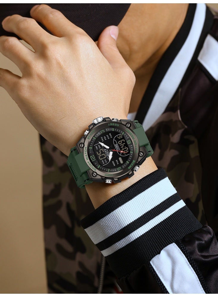 Sanda Top Brand Fashionable Men's Electronic Watch Multi functional Waterproof Countdown Men's Digital Watch - Image 3