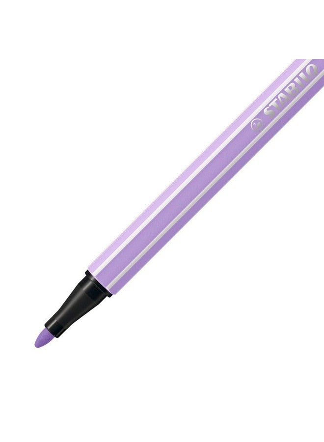STABILO STABILO Premium Felt Tip Pen Pen 68 Wallet of 24 Assorted Colours, Arty Assorted Colours (6824-1-20)  - Image 4