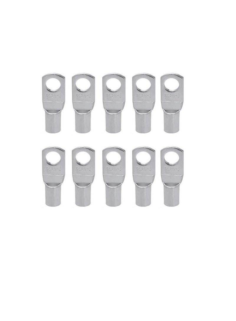 Copper Cable Lugs 10Pcs Set-Wire Terminals, Connector Cable lugs Ring Battery SC Terminals, for Marine, Solar, Automotive, Electric, Home Applications etc (Hole Size 12mm, Cable Size 240mm)  - Image 3