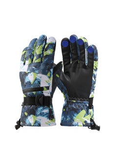SYOSI Winter Ski Gloves for Women Men, Touchscreen Waterproof Thermal Snow Gloves, Warm Anti Slip Cold-proof for Skiing, Mountaineering, Cycling, Snowboarding, Winter Outdoor Sports Gloves  - Image 1