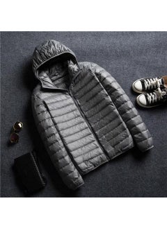 gray hooded