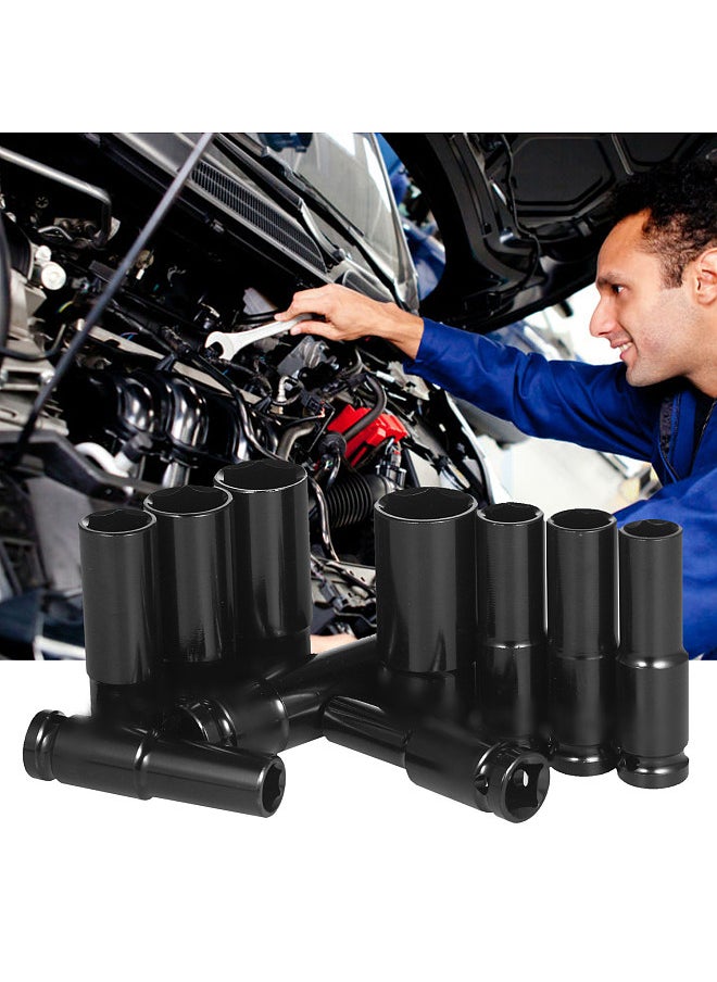 Generic - 1/2Inch Drive Hex Impact Socket Set 20-Piece Deep Socket Metric Sizes 8-32mm CR-V Material with Storage Box - Image 1