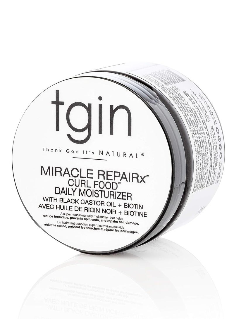 Tgin Tegene Miracle Reparex Curl Food Daily Moisturizer for Damaged Hair - Repair, Protect and Treat - 340 g - Image 2