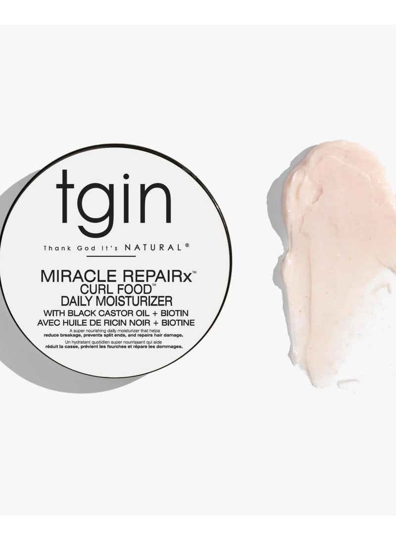Tgin Tegene Miracle Reparex Curl Food Daily Moisturizer for Damaged Hair - Repair, Protect and Treat - 340 g - Image 4