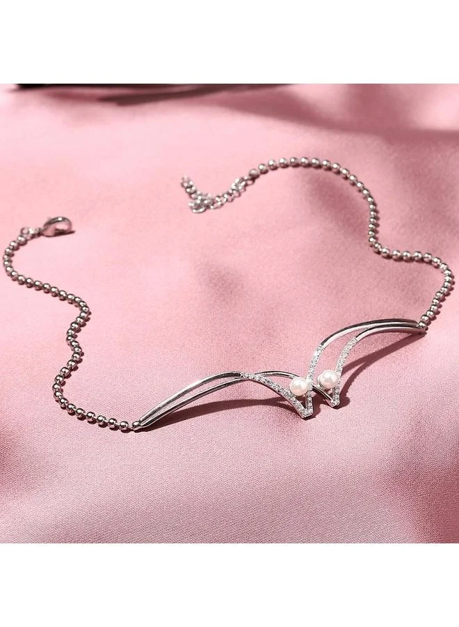 VOYLLA Voylla -plated brass necklace set, Onesize, Brass, No Gemstone