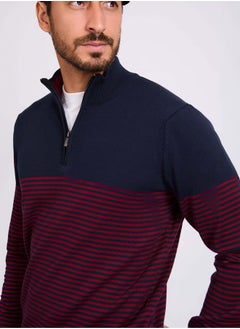 Men Regular Fit Pullover - Blue - pzsku/Z8C83271FC39D1D956E65Z/45/_/1728989076/1df0c361-8819-4b93-a4d1-687975cd0025