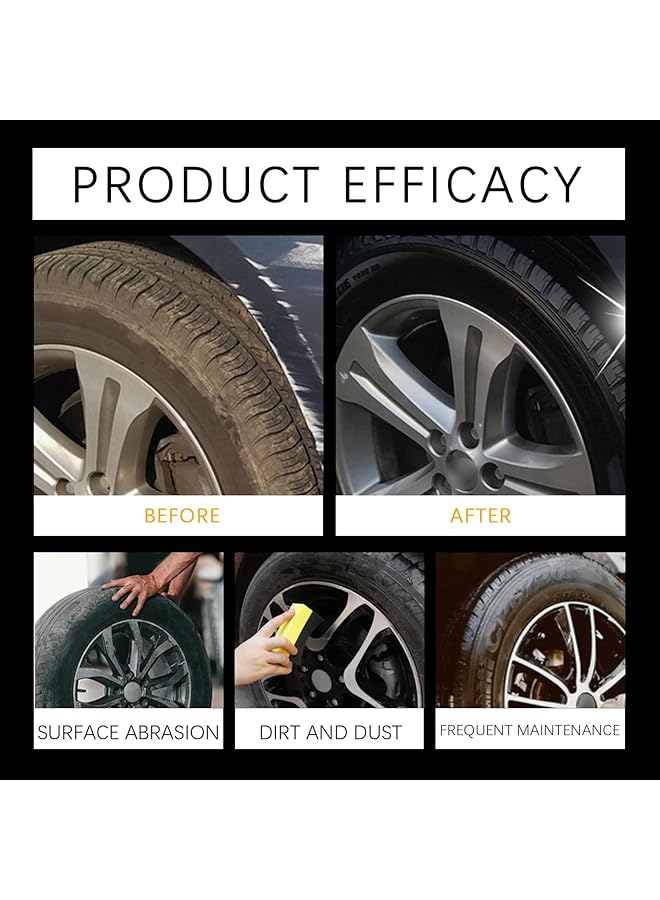 كاست ويف بخاخ منظف للعجلات، منظف غير حمضي للجنوط والإطارات، مزيل قوي لغبار الفرامل والبقع، مناسب لتفاصيل السيارة، آمن على العجلات المصنوعة من السبائك والكروم والعجلات المطلية - Image 2