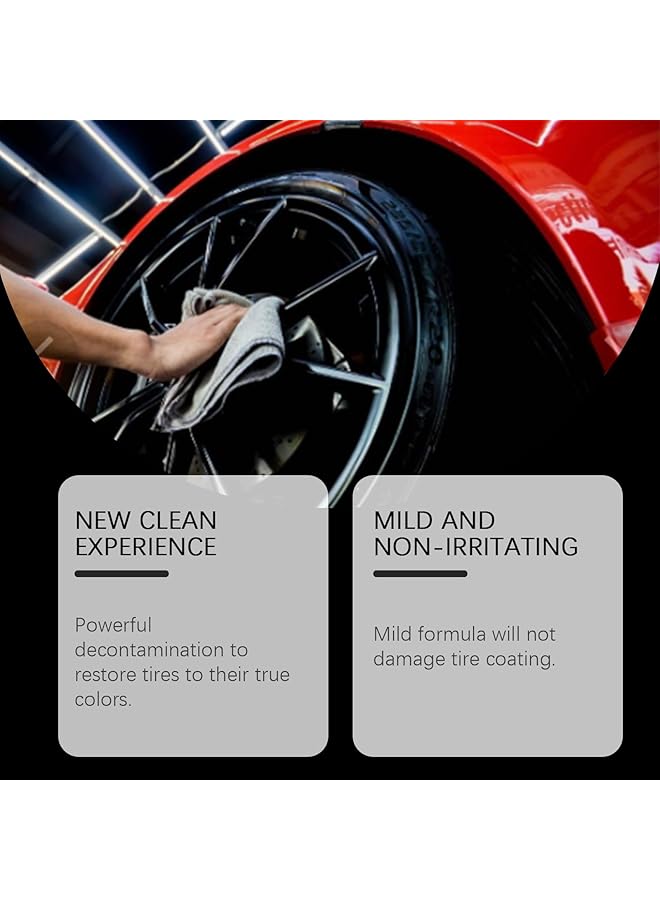 كاست ويف بخاخ منظف للعجلات، منظف غير حمضي للجنوط والإطارات، مزيل قوي لغبار الفرامل والبقع، مناسب لتفاصيل السيارة، آمن على العجلات المصنوعة من السبائك والكروم والعجلات المطلية - Image 3