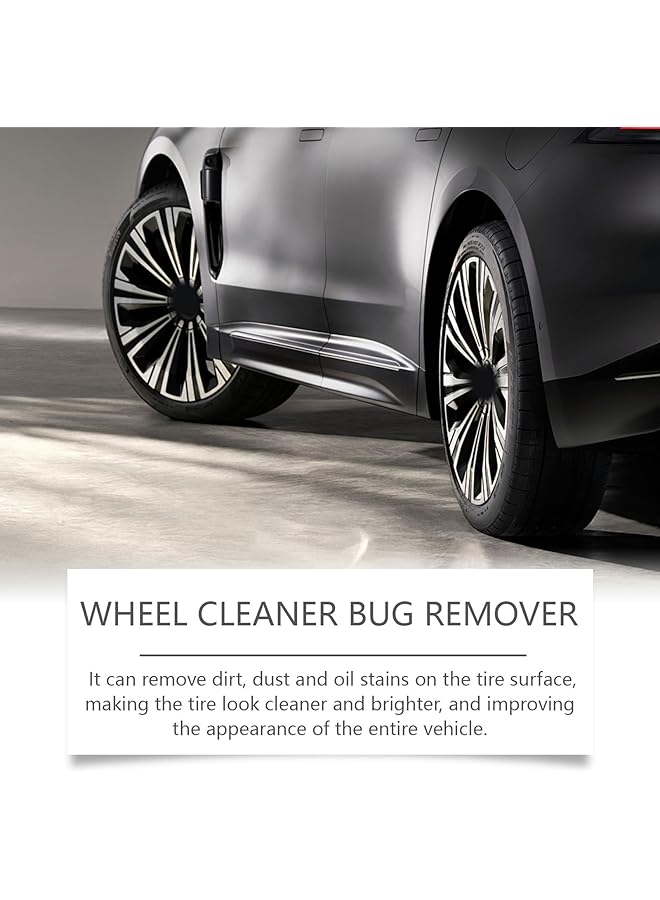 كاست ويف بخاخ منظف للعجلات، منظف غير حمضي للجنوط والإطارات، مزيل قوي لغبار الفرامل والبقع، مناسب لتفاصيل السيارة، آمن على العجلات المصنوعة من السبائك والكروم والعجلات المطلية - Image 4