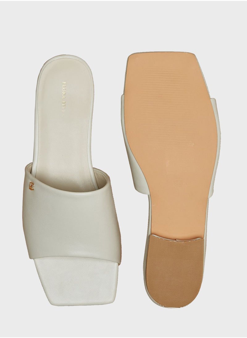 shoexpress - One Strap Flat Sandals - Image 1