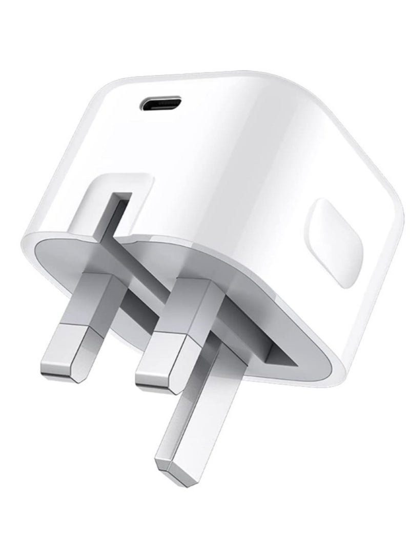 ELTRAZONE Galaxy Z fold 3 Charger, USB C Fast Charge Foldable Plug 20W Type C PD Power Delivery Wall Adapter Compatible with Samsung Galaxy Z Fold 3 / Z fold 2 / Z Fold/Z Fold (Type C) TO ) Type C)Cable - Image 3