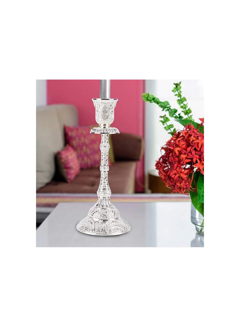 GGOOT Metal Candlestick Holders, Modern Decorative Iron Candle Stick Holder, Taper Candles Bundle Home Mantel Dinning Table Wedding Centerpiece Decorations - Image 3