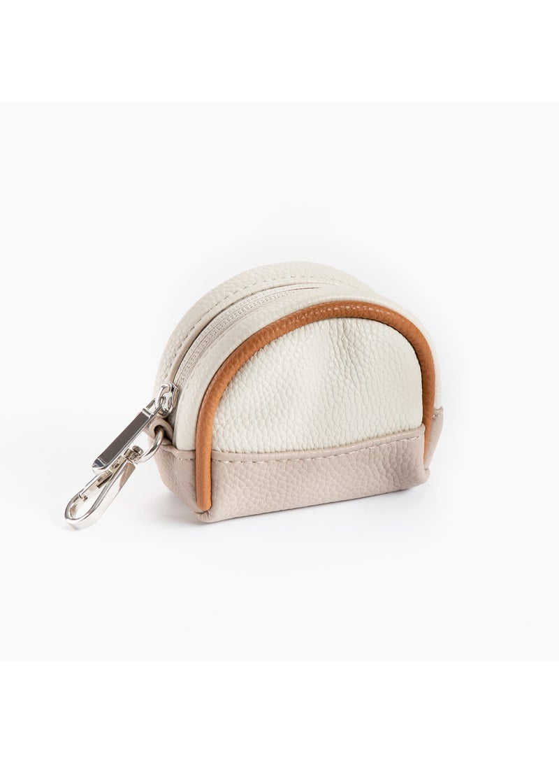 جيكل Jikel Diaper Bag With Changing Mat Pacifier and Bottle Storage - Beige - Image 5