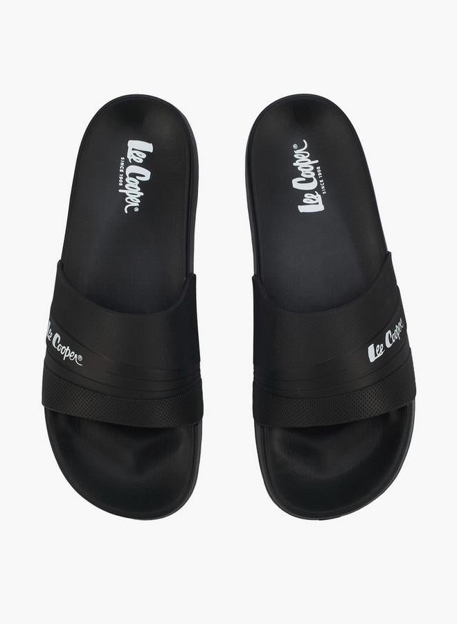 Lee Cooper Men Logo Print Slides - Image 2