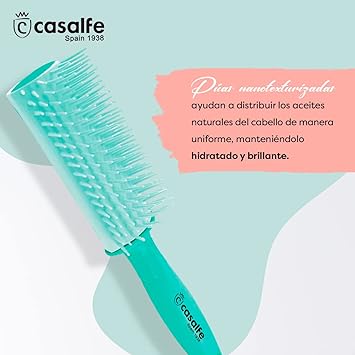 CASALFE فرشاة كاسالف برو المجعدة بدون سحب للشعر المجعد ريبيل بألوان تيفاني - Image 5