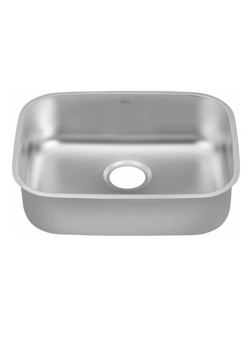 168 - Stainless steel kitchen sink, 43 x 53 cm, thickness 06 mm - Image 1